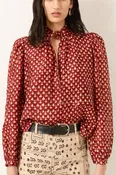 Annabel Mahogany Bhutti Shirt