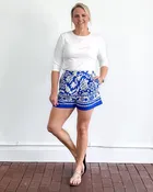 Amy Printed Shorts