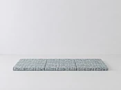 2 inch Shikibuton - Tri Fold Floor Mattress - Firm Coconut Coir
