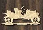 1908 BUICK RUMBLE Scroll Saw Pattern  (F)