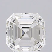 Asscher shape 4.03 Carat Lab Grown Diamond, H, VS1, IGI Certified