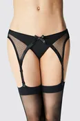 Affaire Garter Belt - Soft, Lightweight, Sheer tulle net