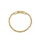 Beaded U Link Bracelet