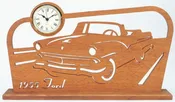 1955 Ford Scroll Saw Clock Pattern