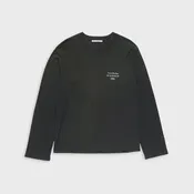Acne Studios Logo Tee - Faded Black