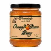 16oz Raw Orange Blossom Honey Gift Jar