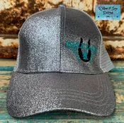Kyle Tack Logo Glitter Hat Grey
