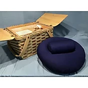 Basket Travel Pillow — Fine Threads