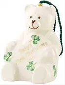 Belleek Ornament - Babys First Christmas - 2012