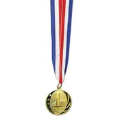 🥇 1st Place Medal with Ribbon