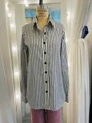Italian Cotton Blouse size medium — ANNA