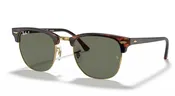 0RB3016 Clubmaster - Tortoise On Gold