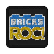 Embroidered Bricks ROC! Patches — Bricks ROC