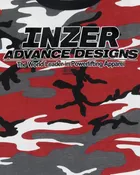 Inzer Logo Red Camo T-shirt