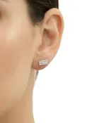 ANEV Rectangle Baguette Dia Stud
