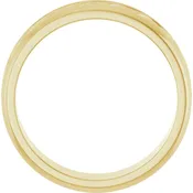14K Gold Woven Wheat Wedding Band — Modern Metalsmith