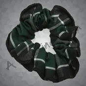212- Plaid or Solid Scrunchie w/Trim