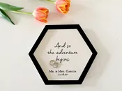 "And so the Adventure Begins" Brooklyn Tray
