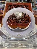 Real Jade Bangle #375963, Size: 57mm