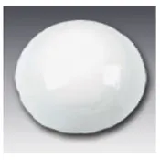8" Raised Ceramic Channel Marker, Pavement Marker, Non Reflective, White