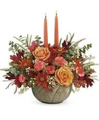 ARTISANAL AUTUMN CENTERPIECE
