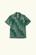 Arden Print Linen Short Sleeve Shirt