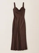 Camille Satin Maxi Dress