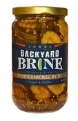 Pumpernickel Ry-Ry Bread and Butter Pickle Crinkle Cut Chips, 16 oz Jar, 6-Pack