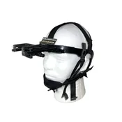 U.S. Military Black AN/PVS-7 / AN/PVS-14 NVG "Skull Crusher" Headmount Harness Assembly