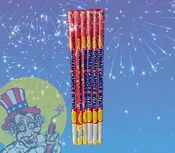 10 BALL ROMAN CANDLE W/TAIL