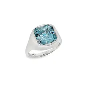 Aquamarine Gypsy Ring