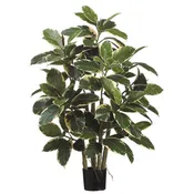 39 Inch Artificial Rubber Leaf Plant