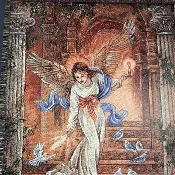Angel of Light Sympathy Throw Blanket
