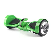 New UL2272 Certified 7.5" Smart Self Balancing Bluetooth Hoverbioard with Smart LED Light- Green