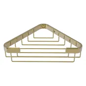 Allied Brass Corner Soap Basket in Satin Nickel