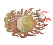 SUN AND MOON WALL ART