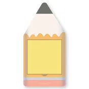 Pencil Sticky Note Holder