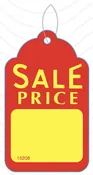 1 5/8'' x 2 3/4'' Sale Tag — J & J Supply