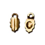 18K Gold Plated Earring Bails (24 ea.)