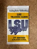 1990 LSU Tigers Collegiate Collection First Edition Pack