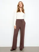 CHARLIE B  Soft Scuba Wide Leg Jogger Pants