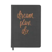 Dream Plan Do Rose Gold Lettering Journal