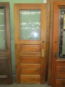Beveled/Bubble Glass Cottage Door