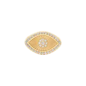 Azura Gold & Diamond Open Eye Ring