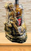 3D Printed Crocodile Head Wine Bottle Holder, PLA — Olgas Treasures