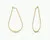Jax Kelly Long Oval Hoop Earrings