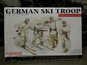 "BRAND NEW" Dragon Models 1:35 Scale Deluxe WWII "German Ski Troops" Model Kit