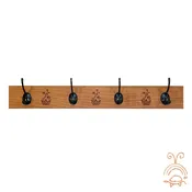 Cherry Coat Hanger — Tuscarora WoodWorks