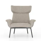 Anson Chair - Nubuck Charcoal