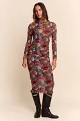 61 Jane Floral Mesh Dress